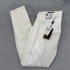 Ariat‎ Sport Rhythm Breech White Full Seat Riding Pants Size Womens 32 L